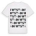 Fotstad ordlek t-shirt