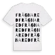 Frägnared ordlek t-shirt