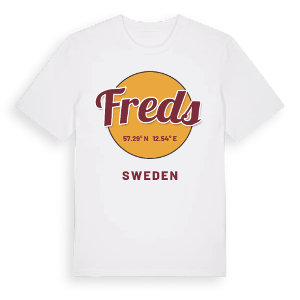 Freds cirkel t-shirt – ekologisk bomull t-shirt från Pinshirt