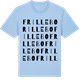 Blue Soul t-shirt med Frillebo ordlek t-shirt