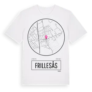 Frillesås t-shirt – ekologisk bomull t-shirt från Pinshirt