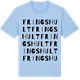 Blue Soul t-shirt med Fringshult ordlek t-shirt