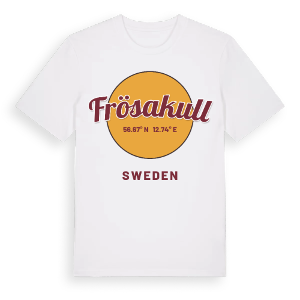 Frösakull cirkel t-shirt – ekologisk bomull t-shirt från Pinshirt