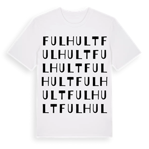 Fulhult ordlek t-shirt – ekologisk bomull t-shirt från Pinshirt