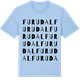 Blue Soul t-shirt med Furudal ordlek t-shirt