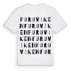Furuviken ordlek t-shirt