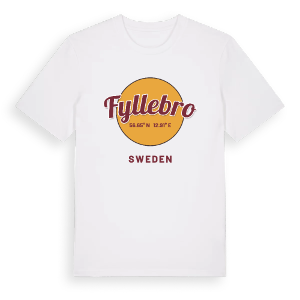 Fyllebro cirkel t-shirt – ekologisk bomull t-shirt från Pinshirt