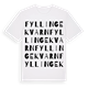 Fyllinge kvarn ordlek t-shirt