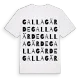 Gallagärde ordlek t-shirt