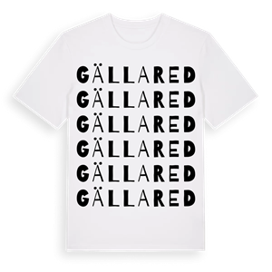 Gällared ordlek t-shirt – ekologisk bomull t-shirt från Pinshirt