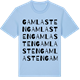 Blue Soul t-shirt med Gamla Sten ordlek t-shirt