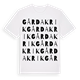 Gårdakrik ordlek t-shirt