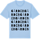 Blue Soul t-shirt med Gården ordlek t-shirt