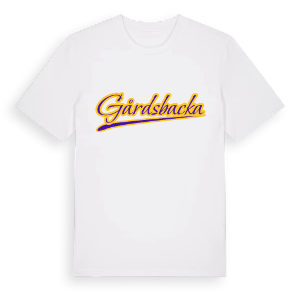 Gårdsbacka baseball t-shirt – ekologisk bomull t-shirt från Pinshirt