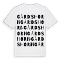 Gårdshorn ordlek t-shirt