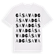 Gåsavad ordlek t-shirt