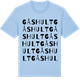 Blue Soul t-shirt med Gåshult ordlek t-shirt