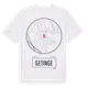 White t-shirt med Getinge t-shirt