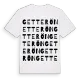 Getterön ordlek t-shirt