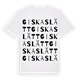 Giskaslätt ordlek t-shirt