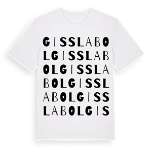 Gisslabol ordlek t-shirt – ekologisk bomull t-shirt från Pinshirt