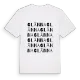 Glänna ordlek t-shirt