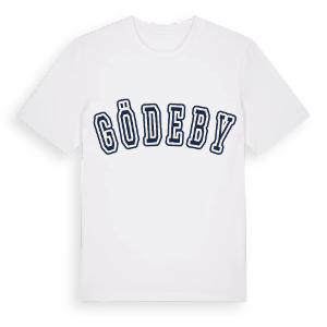 Gödeby college t-shirt – ekologisk bomull t-shirt från Pinshirt