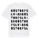 Göstorps kvarn ordlek t-shirt