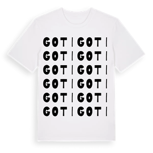 Goti ordlek t-shirt – ekologisk bomull t-shirt från Pinshirt
