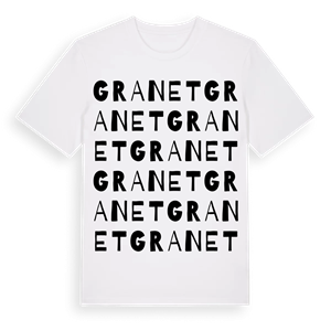 Granet ordlek t-shirt – ekologisk bomull t-shirt från Pinshirt