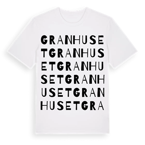 Granhuset ordlek t-shirt – ekologisk bomull t-shirt från Pinshirt