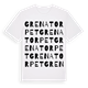 Grenatorpet ordlek t-shirt