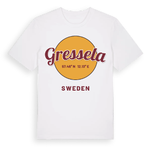 Gressela cirkel t-shirt – ekologisk bomull t-shirt från Pinshirt