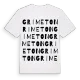 Grimeton ordlek t-shirt