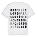 Grönabäck ordlek t-shirt