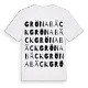 Grönabäck ordlek t-shirt