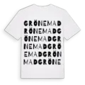 Grönemad ordlek t-shirt