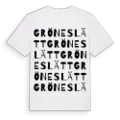 Gröneslätt ordlek t-shirt