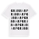 Grunnarp ordlek t-shirt