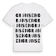 Grunsen ordlek t-shirt