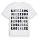 Gubbero ordlek t-shirt
