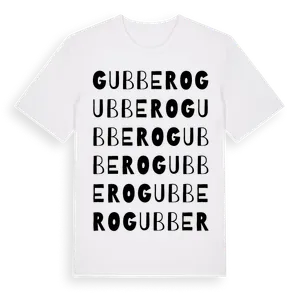Gubbero ordlek t-shirt – ekologisk bomull t-shirt från Pinshirt