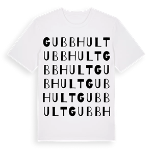 Gubbhult ordlek t-shirt – ekologisk bomull t-shirt från Pinshirt