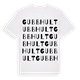 Gubbhult ordlek t-shirt