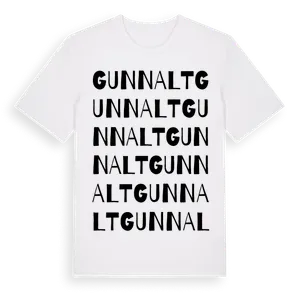 Gunnalt ordlek t-shirt – ekologisk bomull t-shirt från Pinshirt
