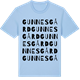 Blue Soul t-shirt med Gunnesgård ordlek t-shirt