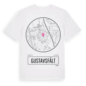 Gustavsfält t-shirt – ekologisk bomull t-shirt från Pinshirt