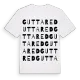 Guttared ordlek t-shirt