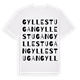 Gyllestugan ordlek t-shirt