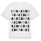 Hägared ordlek t-shirt